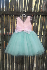 Pink and blue mermaid dress